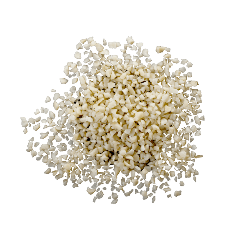 Amandes blanchies hachées