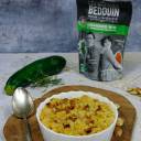 Crumble courgette chèvre romarin