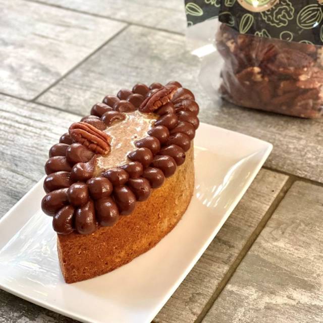 Cake noix de pécan chocolat