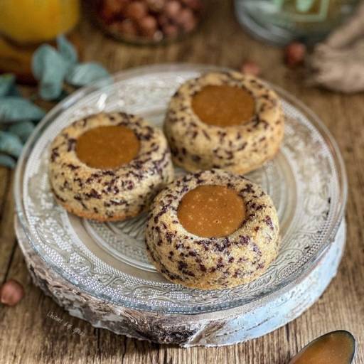 Financiers tigrés noisette & chocolat sans gluten 