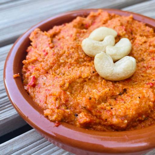 Tartinade poivron noix de cajou